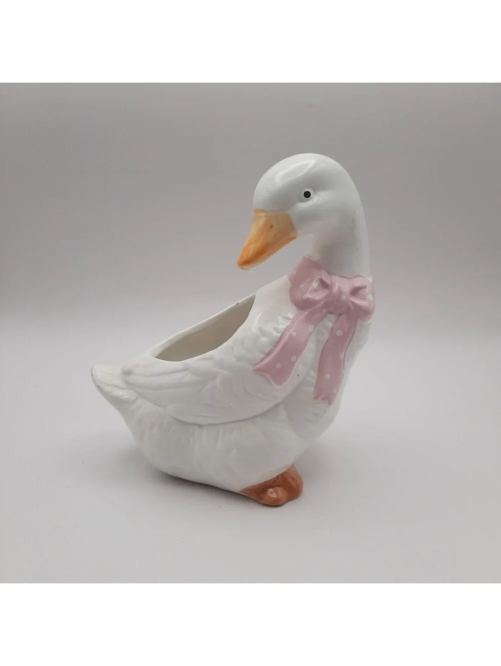 Vtg Ceramic Duck Goose 6.5